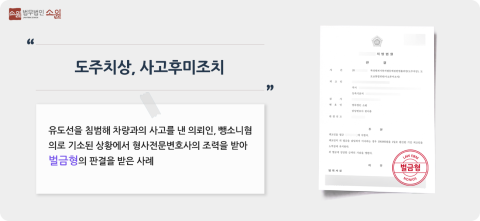 도주치상죄 벌금형