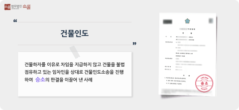 명도소송 승소 사례